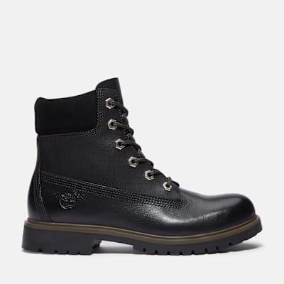 Timberland 25 6-Inch Waterproof Boot for Women in Black, Woman, Black