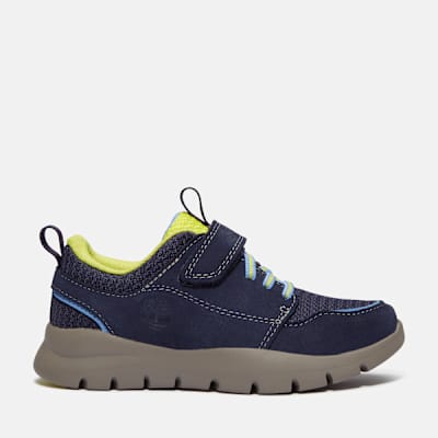 Timberland Boroughs Project Hook-and-Loop Trainer for Toddler in Dark Blue, Blue