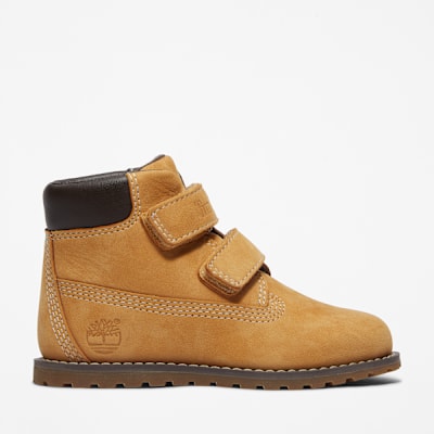 Timberland Pokey Pine Hook-and-Loop Boot for Toddler in Yellow, Yellow