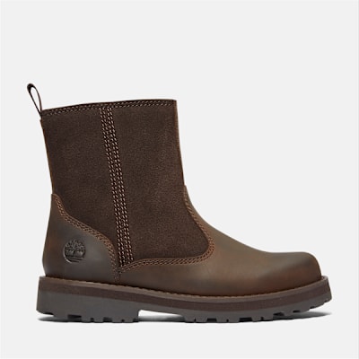 Timberland Courma Kid Warm-Lined Boot for Youth in Dark Brown, Brown