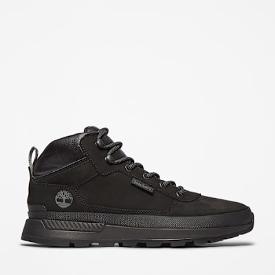 Timberland Field Trekker Mid Trainer for Men in Black, Man, Black