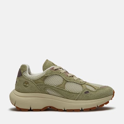 Timberland Hazel Lane Trainer for Women in Light Beige/Light Green, Woman, Beige