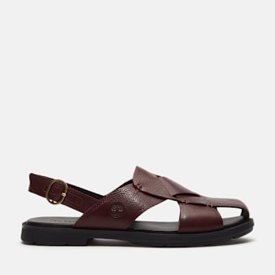 Timberland Calista Bay Backstrap Sandal for Women in Burgundy, Woman, Burgundy