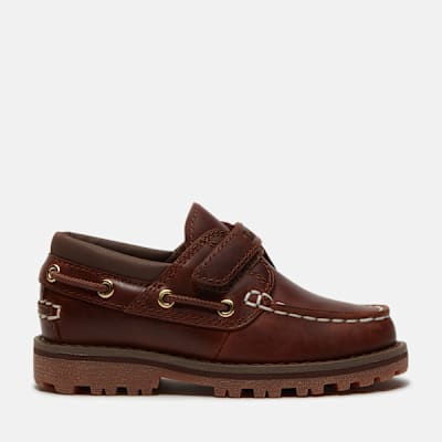 Timberland Authentic Boat Shoe for Toddler in Brown, Brown