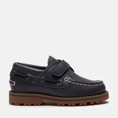 Timberland Authentic Boat Shoe for Toddler in Dark Blue, Blue