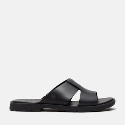 Timberland Calista Bay Slide Sandal for Women in Black, Woman, Black