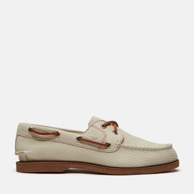 Timberland Classic Boat Shoe for Women in Light Beige, Woman, Beige