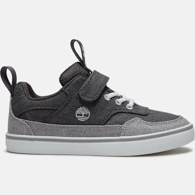 Timberland Stone Jump Hook-and-Loop Trainer for Toddler in Dark Grey, Grey