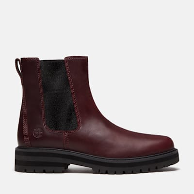 Timberland Britton Drive Chelsea Boot for Women in Burgundy, Woman, Burgundy