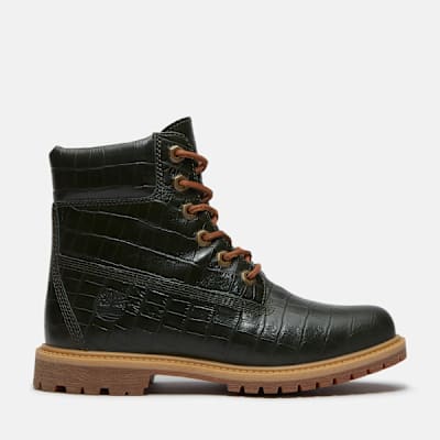 Timberland Premium 6-Inch Boot for Women in Dark Green, Woman, Green