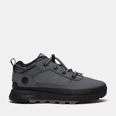 Timberland Field Trekker Bungee Trainer for Youth in Dark Grey, Grey