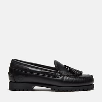 Timberland Authentic Kiltie Loafer for Women in Black, Woman, Black