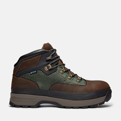 Timberland PRO Euro Hiker XT Waterproof Mid Boot for Men in Brown, Man, Brown