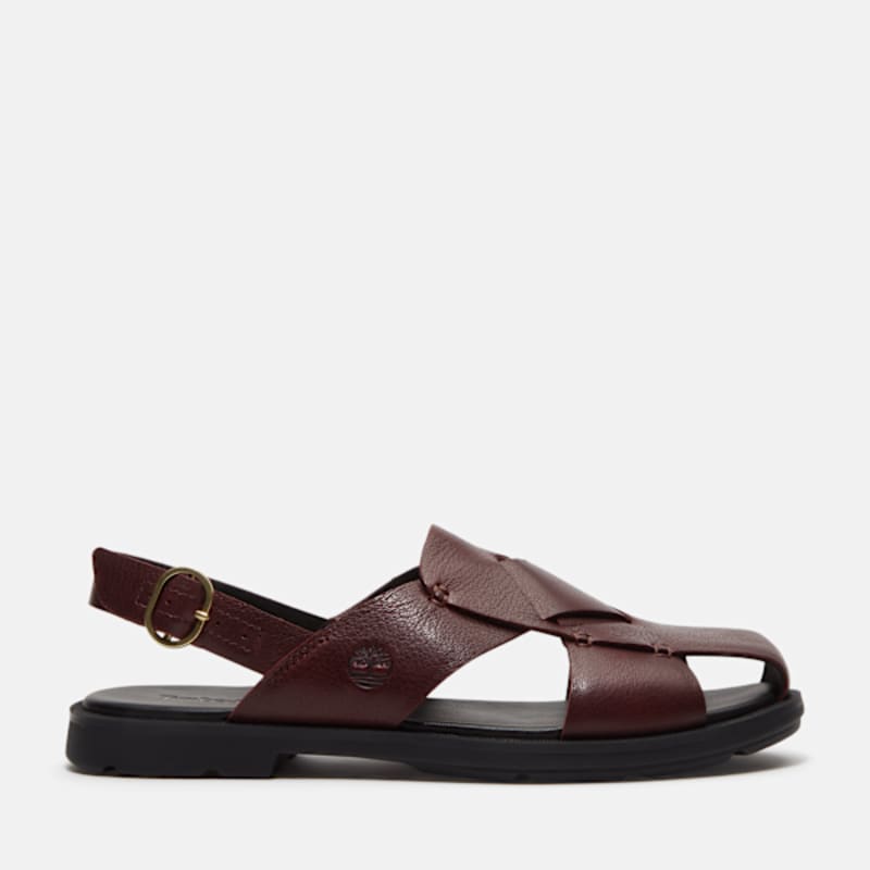 Timberland Calista Bay Backstrap Sandal for Women in Burgundy, Woman, Burgundy