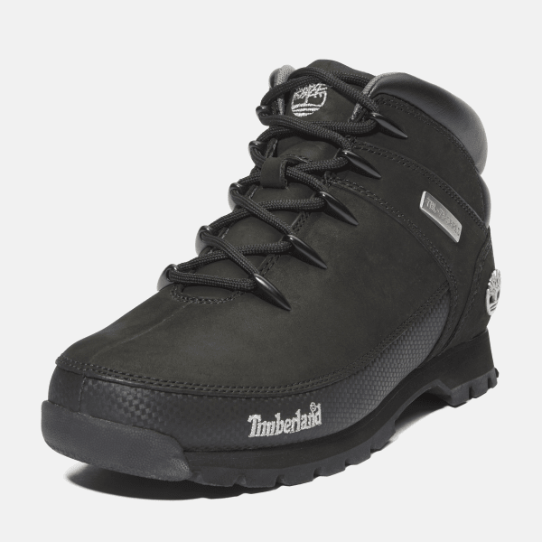 Euro Sprint Mid Lace Up Boot for Men in Black