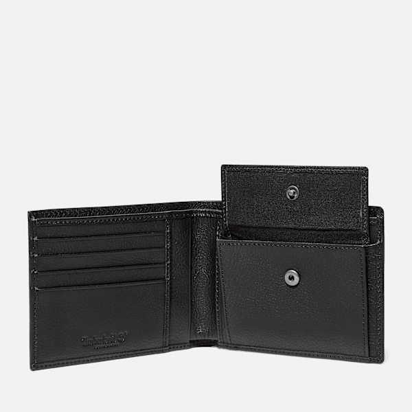 Portafoglio Bifold in Pelle con Portamonete Kennebunk da Uomo in
