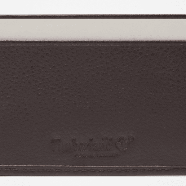 Portafoglio Bifold con Portamonete Kennebunk da Uomo in marrone scuro