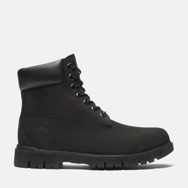 Timberland Radford 6 Inch Waterproof Boot Voor Heren In Zwart Zwart, Grootte 39.5