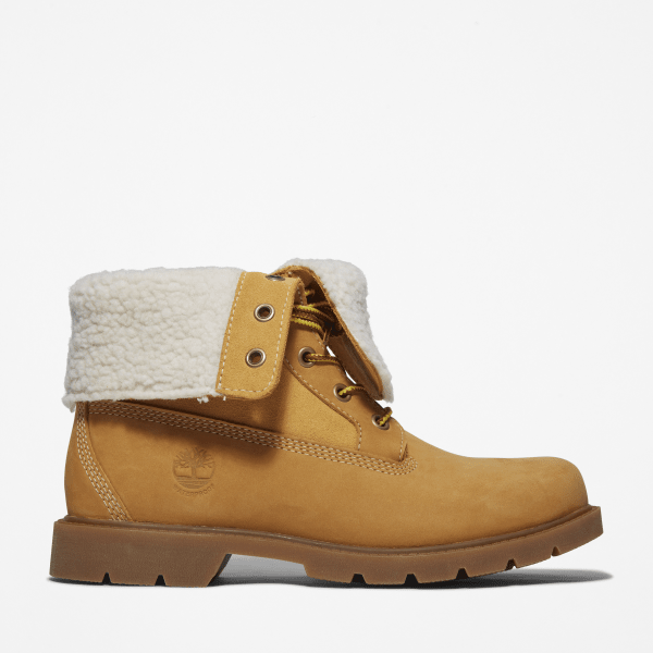 Timberland - Lincoln Woods Halfhoge Veterboot voor dames in geel, Vrouw, geel, Grootte: 38