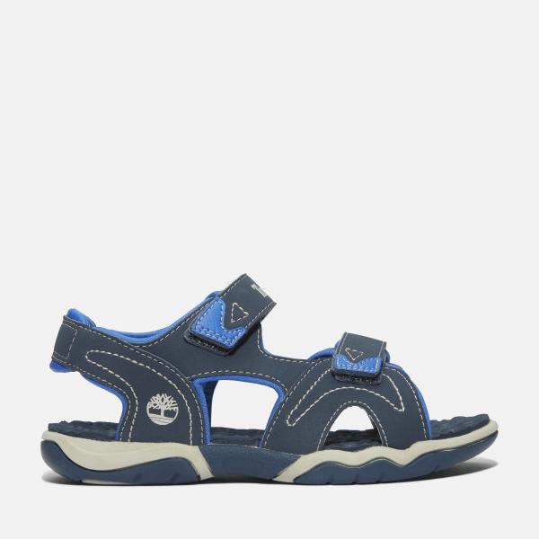 Timberland Adventure Seeker Backstrap Sandal for Youth in Dark Blue, Blue
