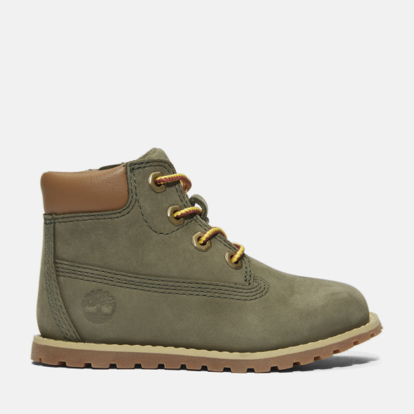 Timberland - Pokey Pine Boot for Toddler in Dark Green, Green, Size: 10