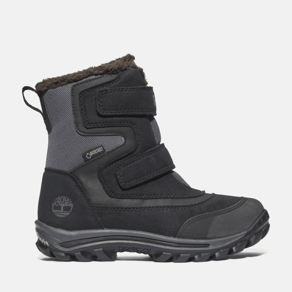 Timberland Chillberg 2-strap Gtx Boot Voor Kids In Zwart Zwart, Grootte 35