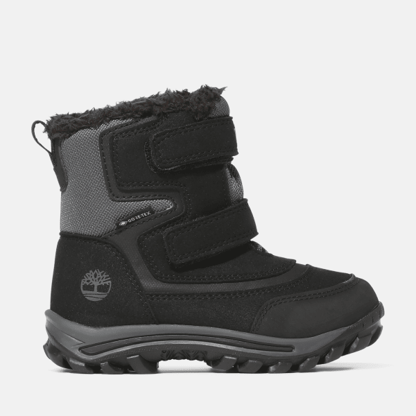 Timberland Chillberg Waterproof Winter Boot Voor Peuters En Kleuters In Zwart Zwart Kids, Grootte 28