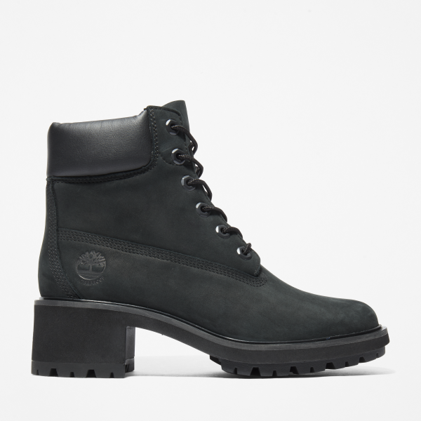 Timberland Kinsley 6-inch Boot Voor Dames In Zwart Zwart, Grootte 39.5