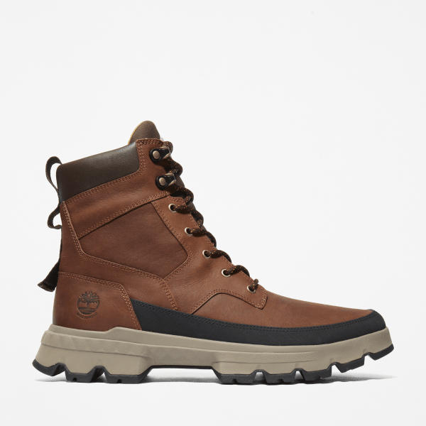 Timberland Originals Ultra Mid Lace Up Waterproof Boot for Men in Light Brown