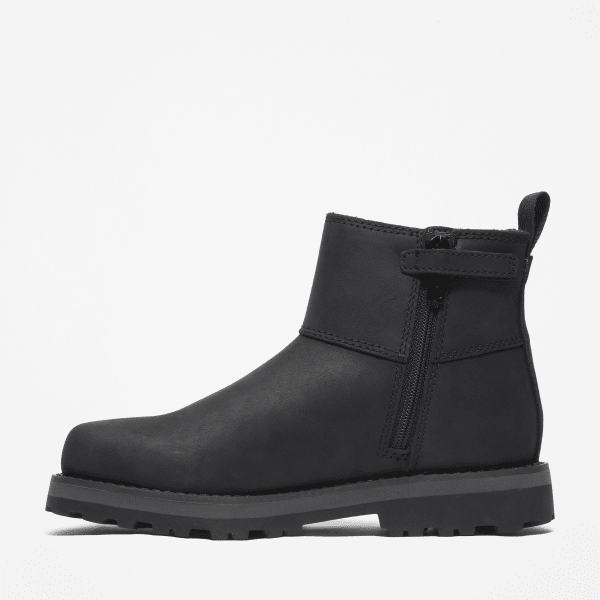 Courma Kid Chelsea Boot for Junior in Black