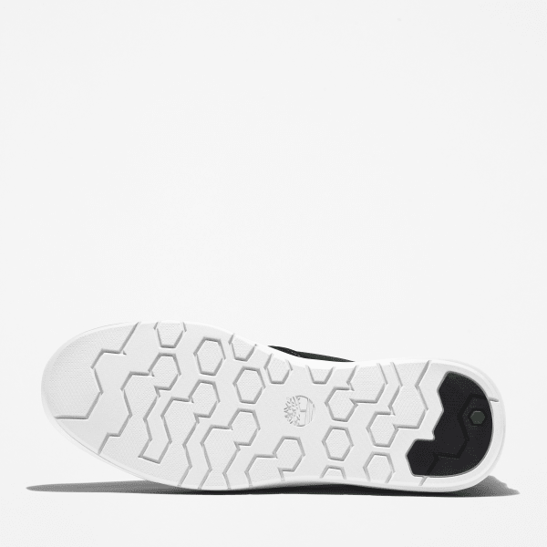 Basket sans lacets Seneca Bay pour homme en noir