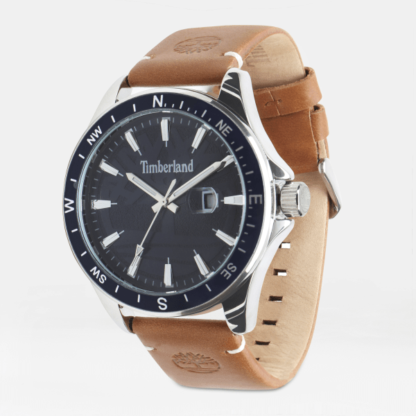 Timberland - Swampscott Horloge voor Heren in blauw/taan, Man, taan