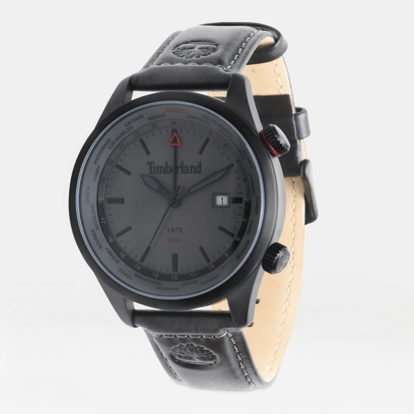 Timberland - Malden Horloge voor Heren in grijs/zwart, Man, zwart