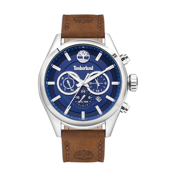Timberland - Ashmont Horloge voor Heren in blauw/bruin, Man, No Color