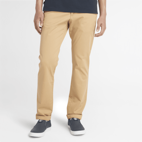 Timberland - Claremont Twill Chino Trouser for Men in Yellow, Man, Yellow, Size: 36