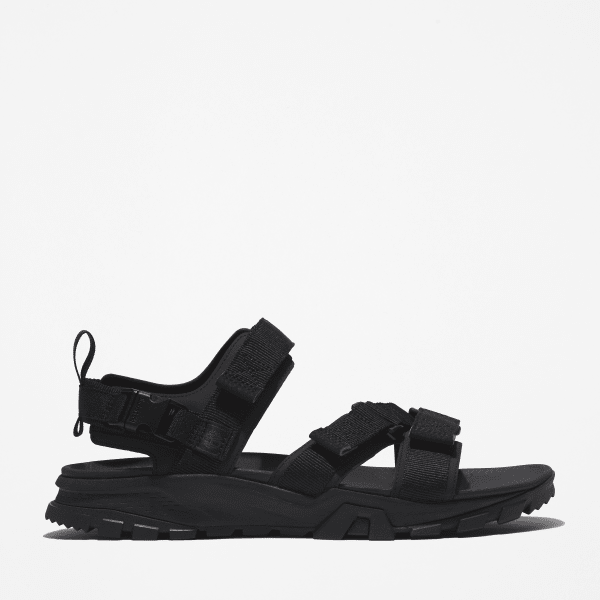 Timberland - Garrison Trail Backstrap Sandal for Men in Black, Man, Black, Size: 11.5
