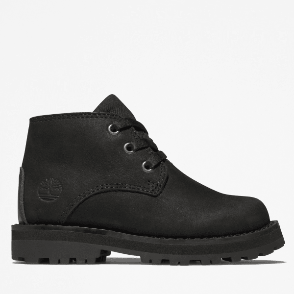 Courma Kid Chukka Boot for Toddler in Black