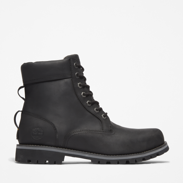 Timberland Rugged Waterproof Ii 6 Inch Boot Voor Heren In Zwart Zwart, Grootte 44.5