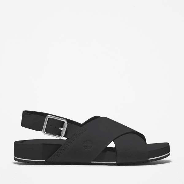 Timberland Malibu Waves Basic X Strap Dames Sandalen - Jet Black Maat - 37