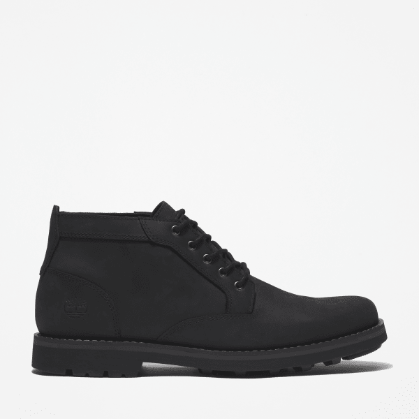 Timberland - Crestfield Mid Waterdichte Chukka Veterboot voor heren in zwart, Man, zwart, Grootte: 49