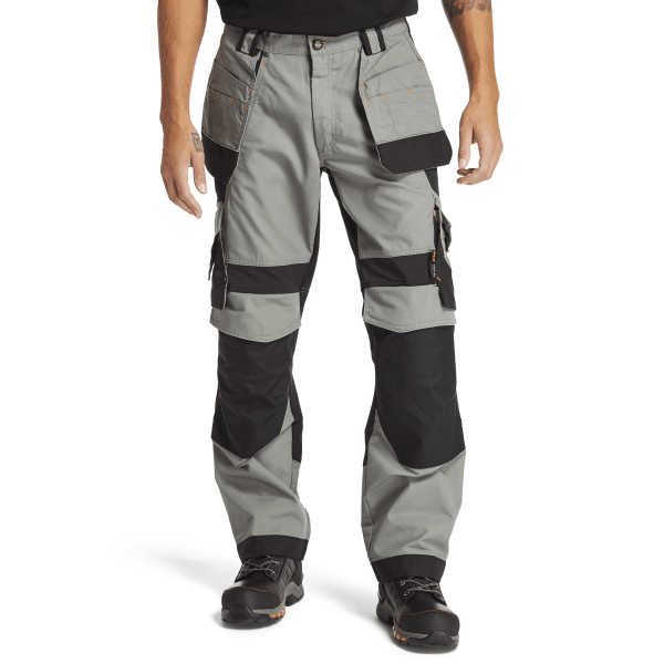 Timberland - Timberland PRO Interax Werkbroek met Holsterzak voor Heren, Man, grijs, Grootte: 28