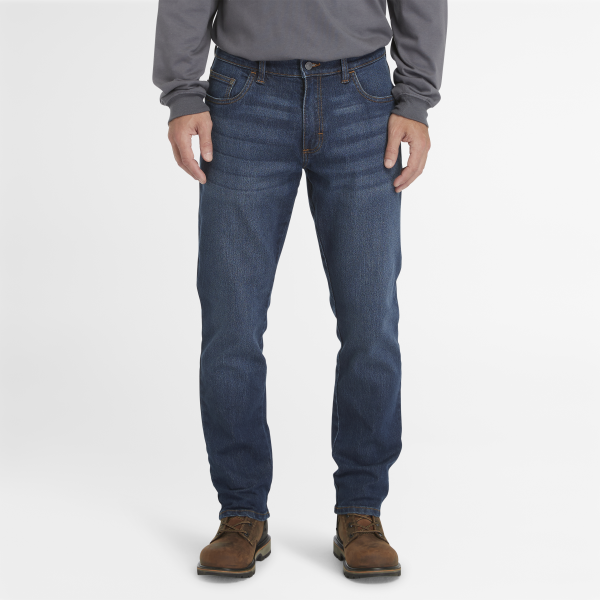 Timberland - Timberland PRO Ballast Denim jeans voor heren in blauw, Man, blauw, Grootte: 36