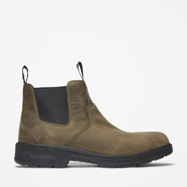 Timberland Nashoba Werkboot Met Stalen Neus Voor Heren In Bruin Bruin, Grootte 46