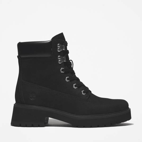 Timberland 6 INCH LACE UP BOOT JET BLACK Dames Veterschoenen - JET BLACK - Maat 38