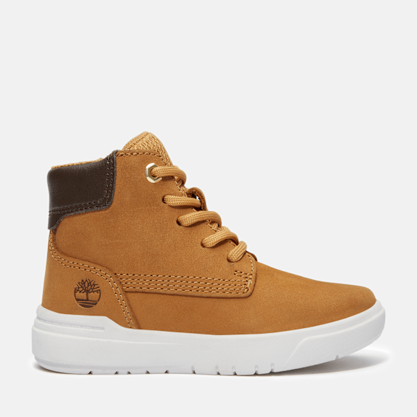 Timberland - Seneca Bay Zip & Lace-up Trainer for Toddler in Yellow, Yellow, Size: 10
