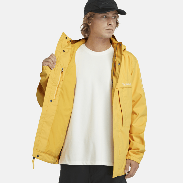 Yellow coat man sale