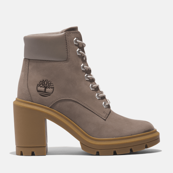 Timberland Allington Height Lace-up Boot Voor Dames In Grijs Grijs, Grootte 38