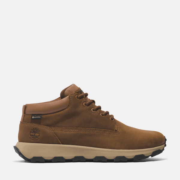 Timberland Windsor Park Gore-tex Chukka Voor Heren In Bruin Bruin, Grootte 45.5