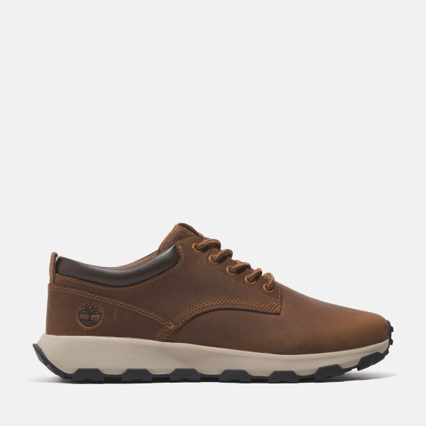 Timberland Greenstride Winsor Park Sneaker Voor Heren In Bruin Bruin, Grootte 45.5