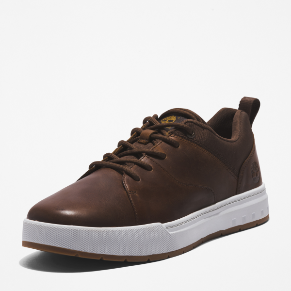 Britton Square Mid Lace Up Boot for Men in Orange